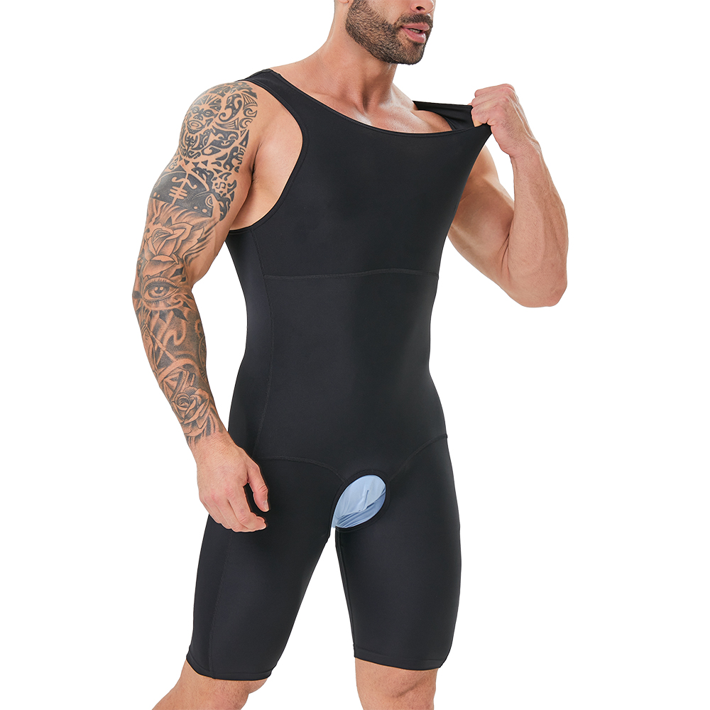 2024 最新メンズフルボディシェイパー下着圧縮ボディスーツ - Shapewear Bodysuit Firm のレビューと価格