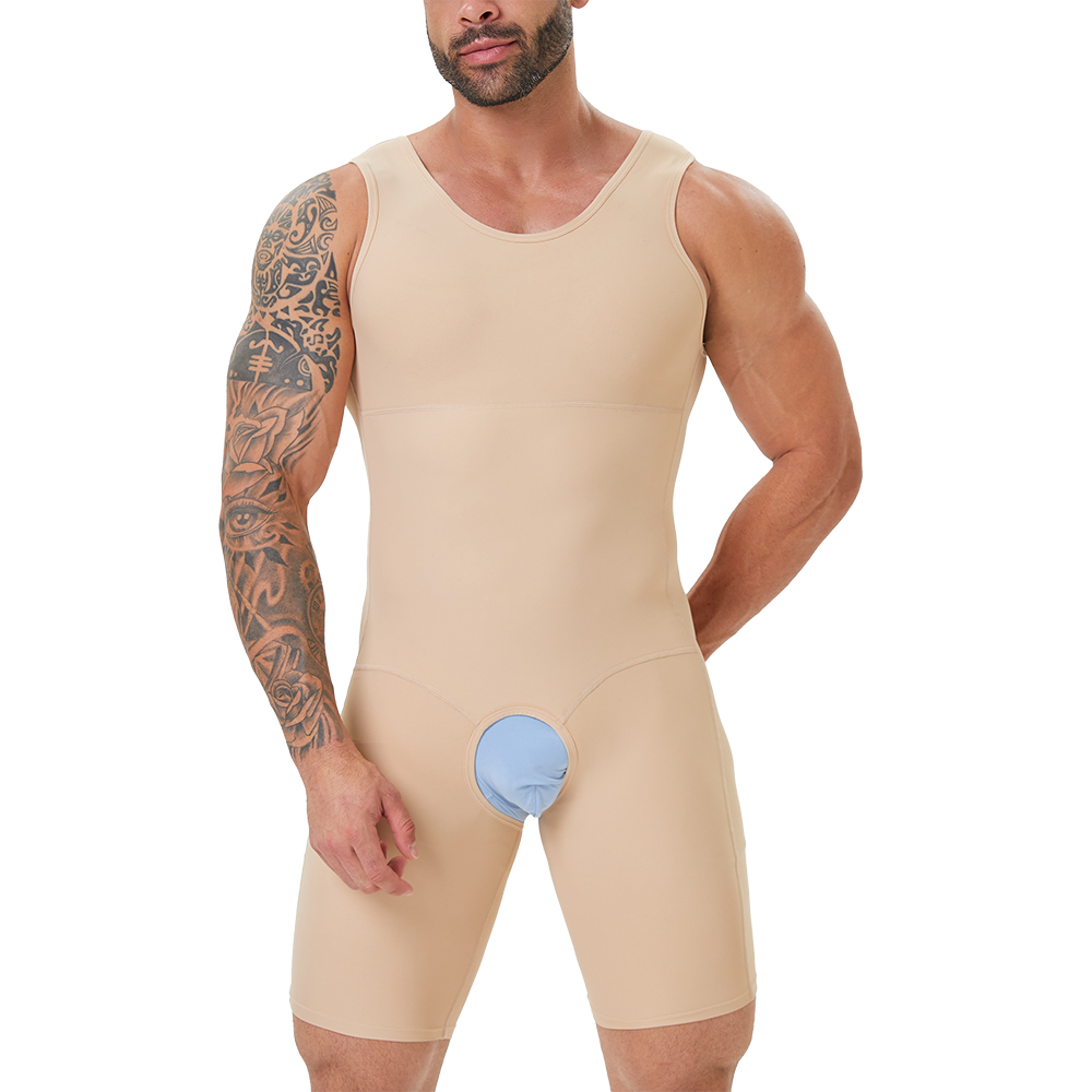 2024 最新メンズフルボディシェイパー下着圧縮ボディスーツ - Shapewear Bodysuit Firm のレビューと価格