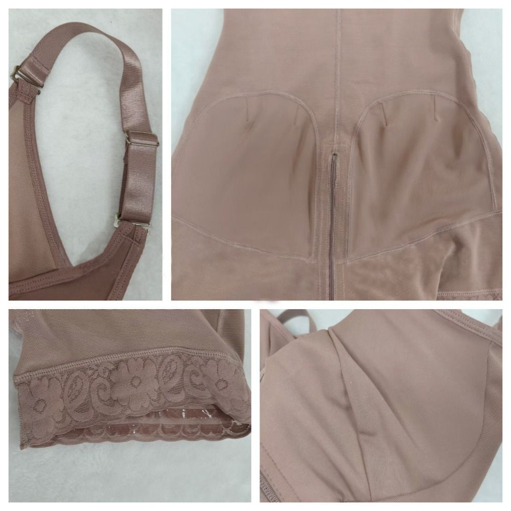 ジッパースタイル産後ボディシェイパー下着シームレスバットリフ - Shapewear Bodysuit Firm のレビューと価格